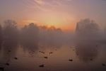 Sunset On The River Ouse Cambridgeshire
