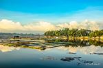 Lake With Fishing Cages