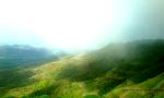 Mountain In Clouds