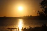 Kids In Sunset 