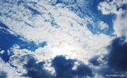 Blue Sky With White Cloud