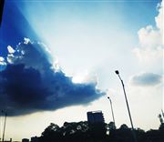 Sun And Cloud
