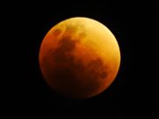 Full Blue Blood Moon