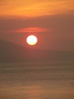 Floating Red Sunset