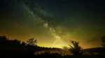 Milky Way Over The Lake