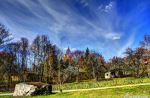 Meadow And Clouds