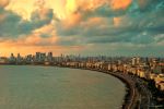 Golden Dusk Over Mumbai