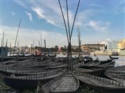 Rows Of Boats On The River Buriganga