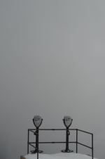 Pikes Peak Summit Whiteout