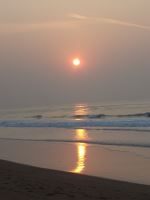 Sun Rise On The Beach