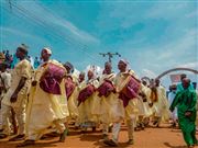 Drum Procession During The Durbar Festival
