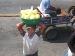Boy Selling Fruit
