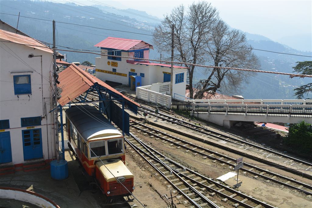 The Station of Kalka-Shimla Railway
