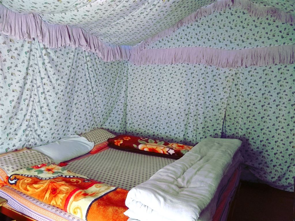 Camp interior