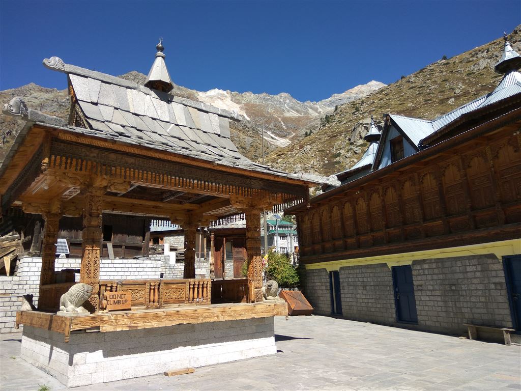 The Temple in Chitkul village 