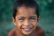 Blue Eyes And Smiley Face 