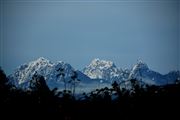Glimpse Of The Snow Peaks