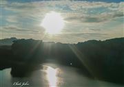 Serenity When The Sun Kisses The Waters