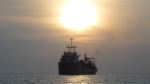 A Ship In Sea