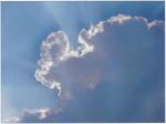 Cloud With Rays