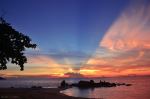 Slice Of Sunset Light