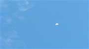 First Appearing Of The Moon On Day Time 