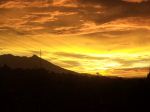 Sunset On The Salak Mountain