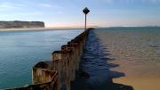 Lagoa Do Obidos Between The Ocean And The Lake