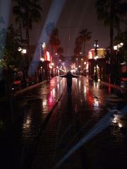 Disneyland During The Rain
