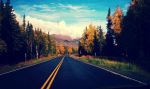 Drive Through The Mountains 