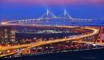 Incheon Bridge At Night