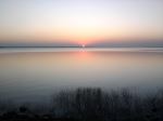 Sunset On River