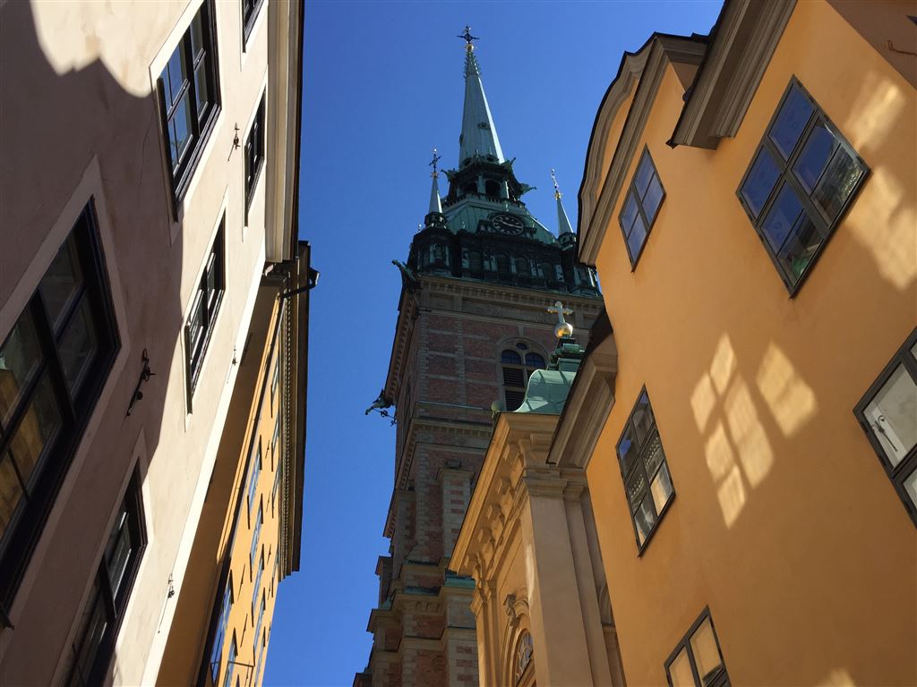 Buildings In Stockholm Gamla Stan