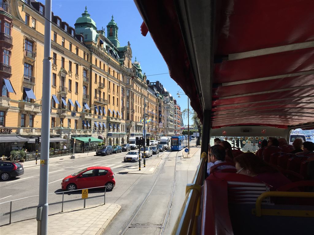Bus Tour Of Beautiful Downtown Stockholm