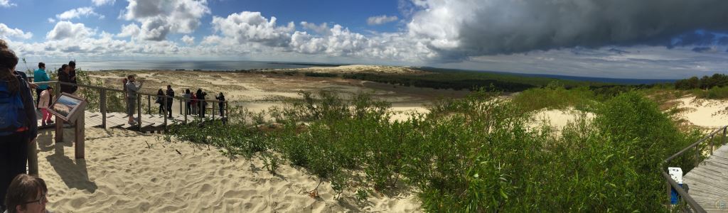 Panoramic View of the Curonian Spit.