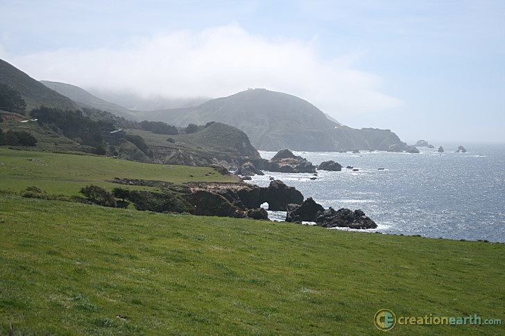 The Pacific Coast Highway And Big Sur