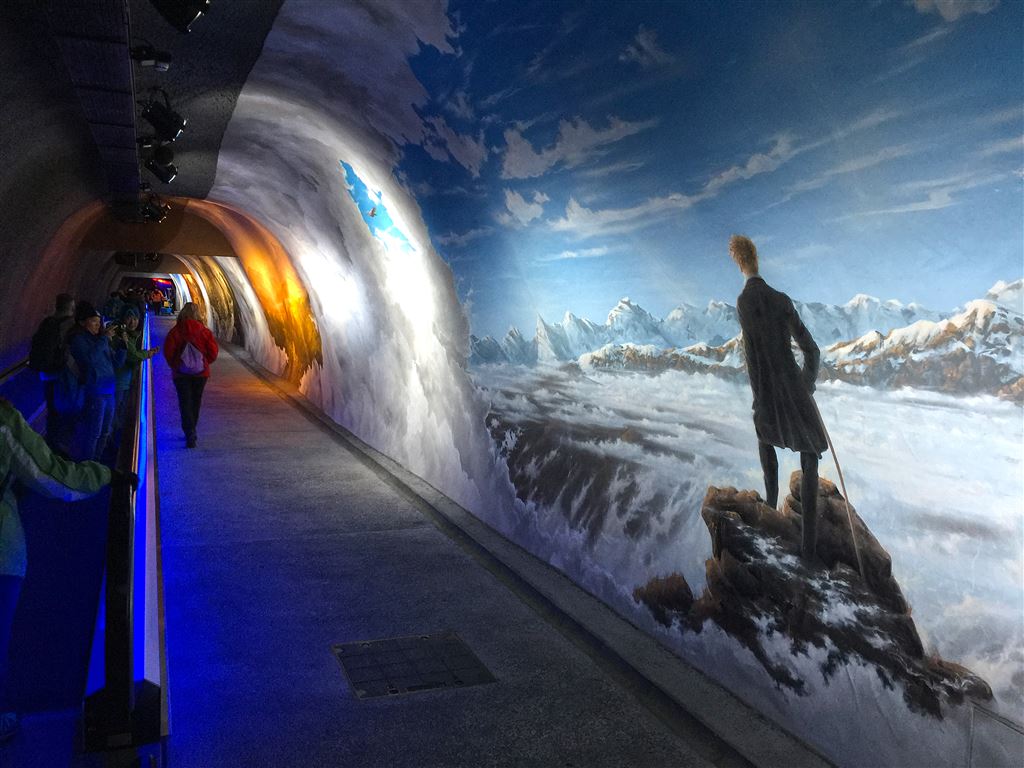 Inside the Jungfraujoch Observatory