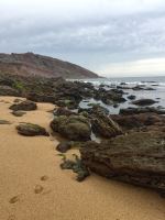 Praia Da Gralha Rocks