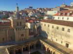 Coimbra And Church Courtyard