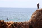 Man On The Cliff - Portimao And Lagos