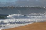 The Beach And Waves Of Nazare