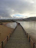 Salir Do Porto Boardwalk And Clouds