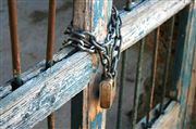 A Lock On A Gate