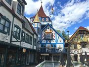 Bavarian-Style Buildings In Helen Georgia