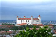 Bratislava Bridge And Danube River