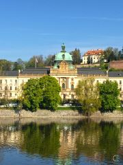 Building Along The Vltava River