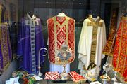 Catholic Clergy Garments In A Store