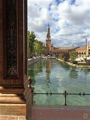 Column View Plaza De Espana