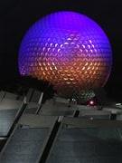 Disney World Epcot Globe At Night