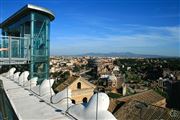 Elevator And The Top Of Altare Della Patria